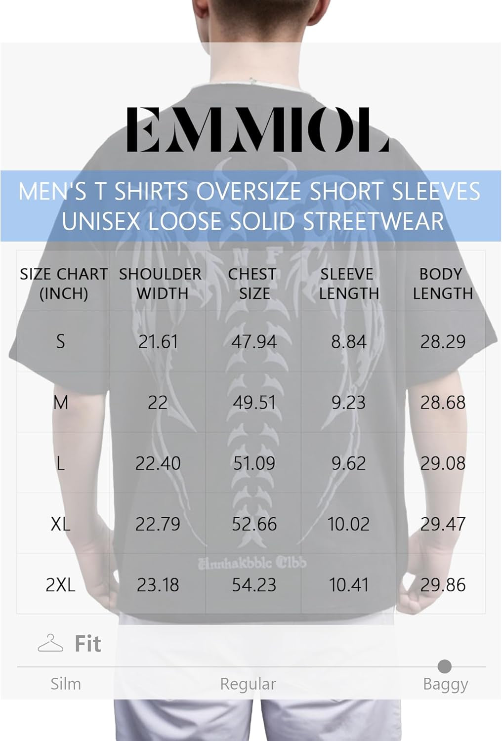 Mens Y2K Baggy Shirts Graphic Tees Oversized Crew Neck Short Sleeve Streetwear Tshirts Summer Tops 2026