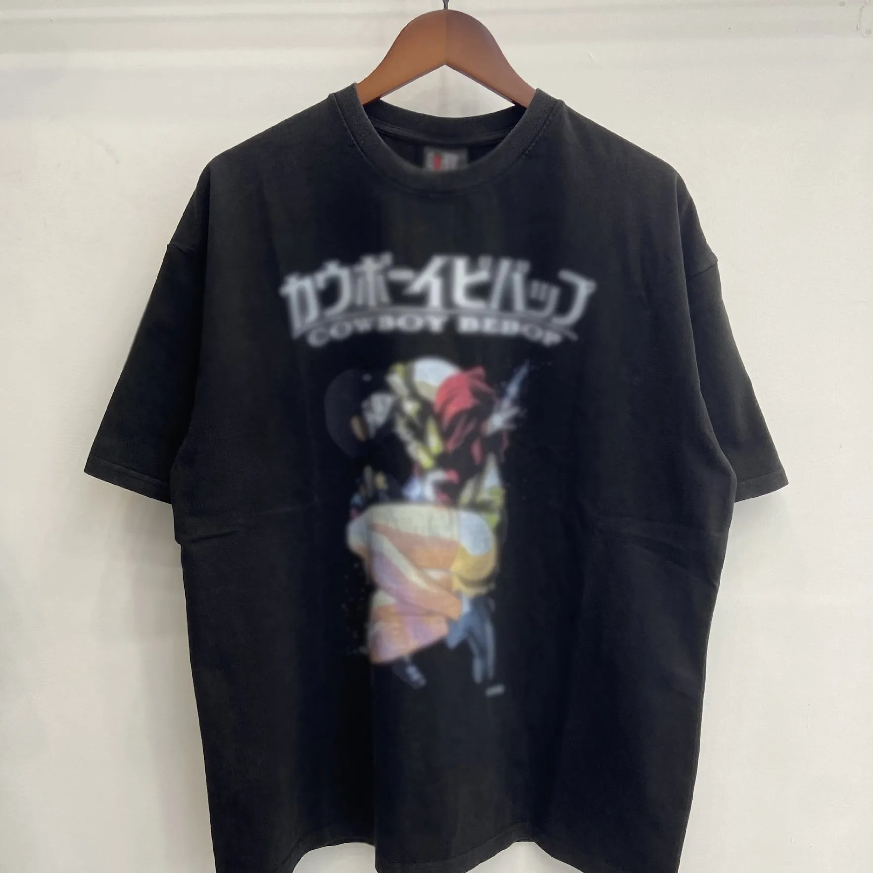 Mens T Shirts Saint Michael Washed and Worn Short Sleeve Fashion Retro Print Vintage Couple T-Shirt