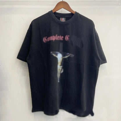 Mens T Shirts Saint Michael Washed and Worn Short Sleeve Fashion Retro Print Vintage Couple T-Shirt