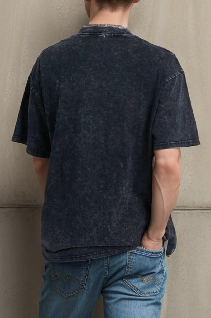 Mens Y2K Baggy Shirts Graphic Tees Oversized Crew Neck Short Sleeve Streetwear Tshirts Summer Tops 2026